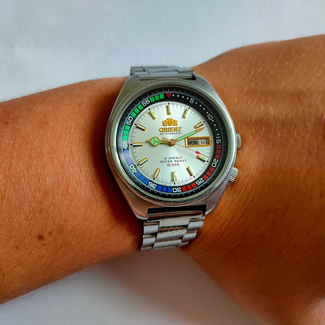 Orient Divers Watch Vintage Orient Watch Japan Watch Etsy