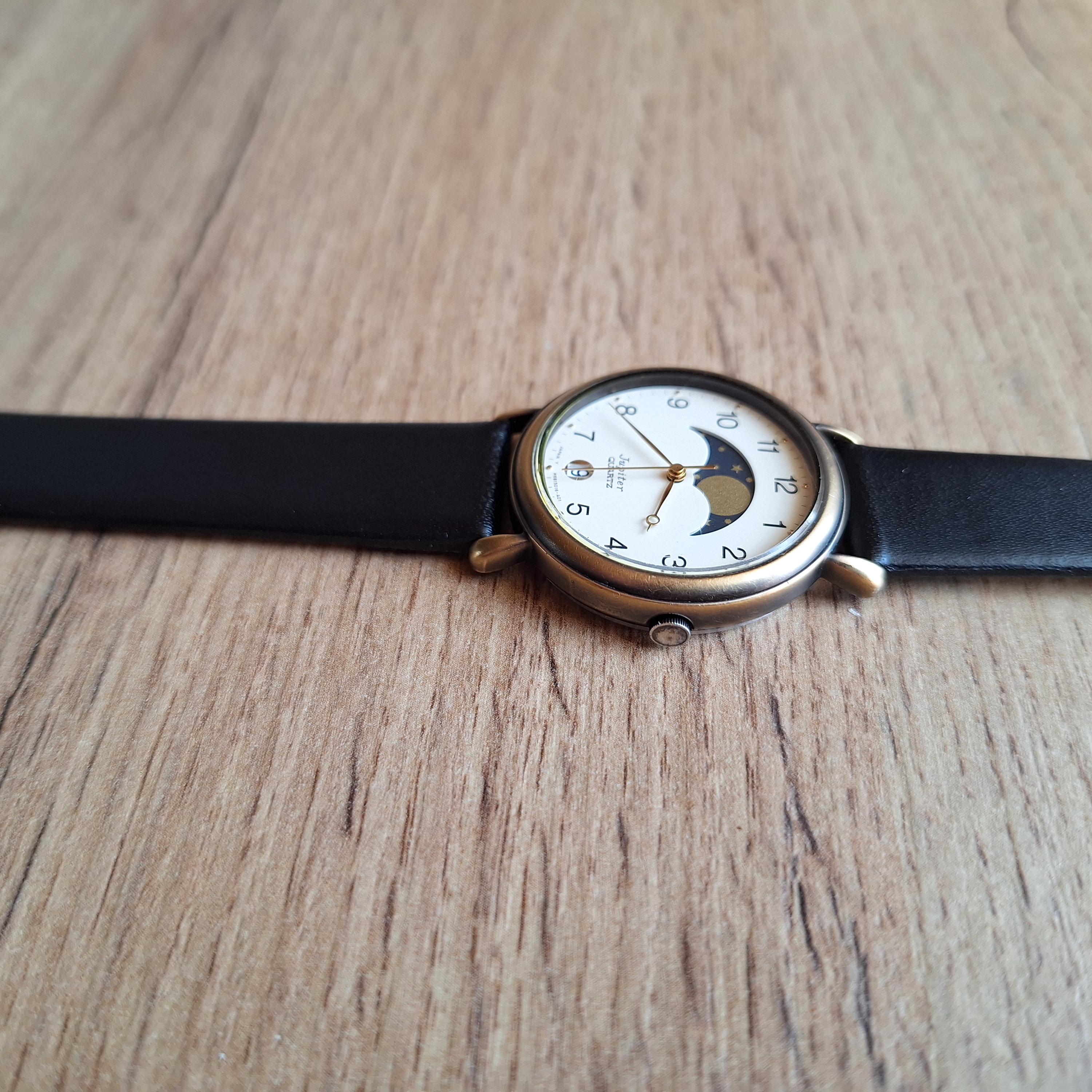 Orient Jupiter Watch With Moon Phases Calendar, Moon Watch