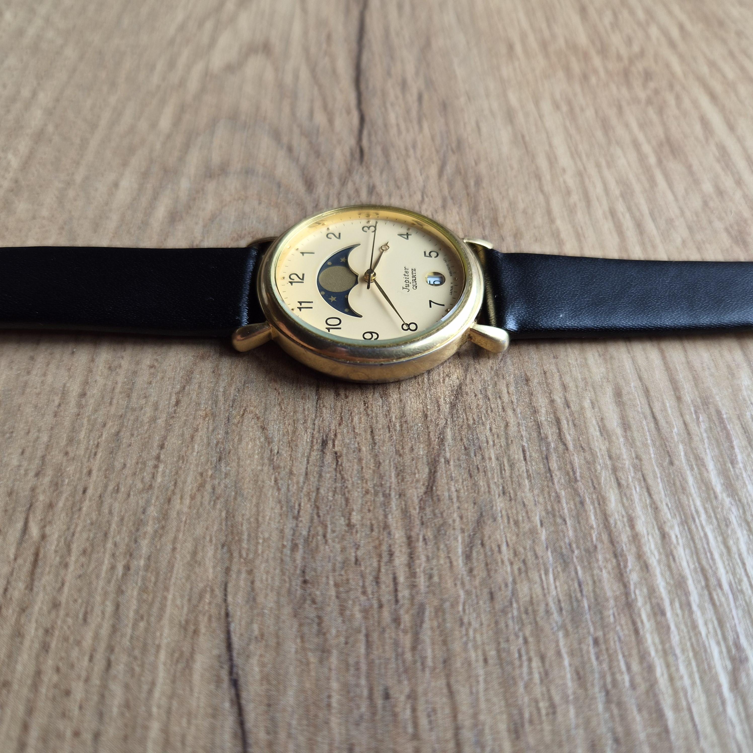 Orient Jupiter Watch With Moon Phases Calendar, Moon Watch