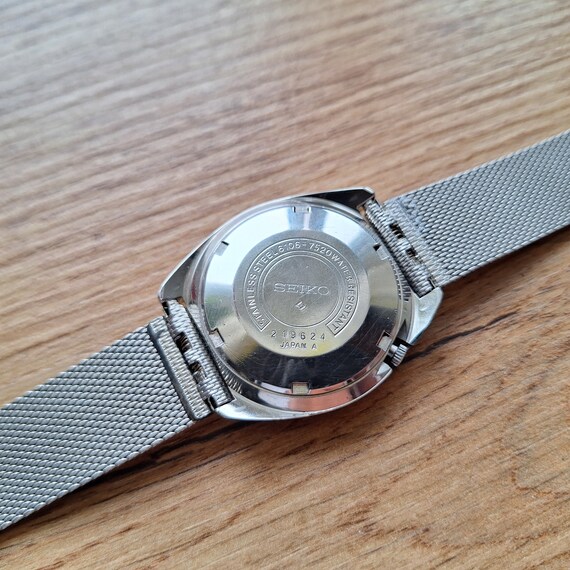 Seiko 5 Actus SS Watch, Seiko 6106-7520 Vintage Classic