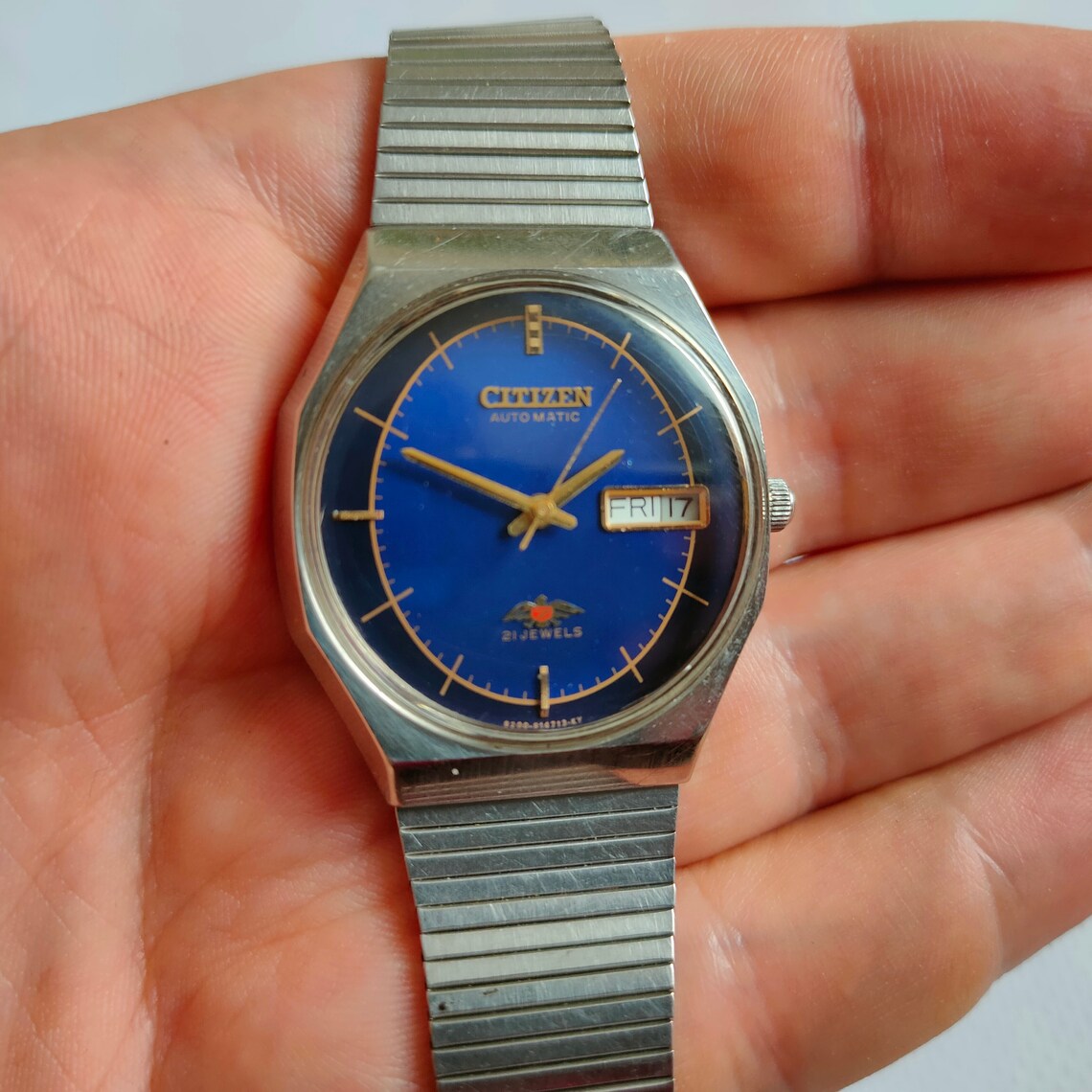 Citizen Vintage Watch Japan Watch Automatic Watch Day and Etsy