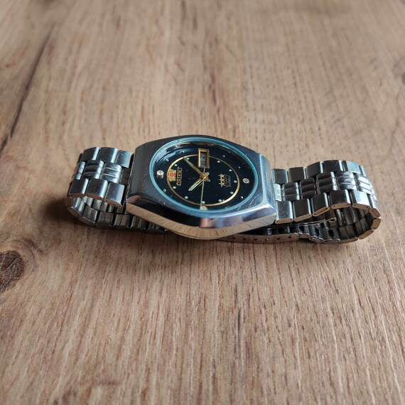 Orient black watch, Mechanical Automatic Watch Da… - image 6