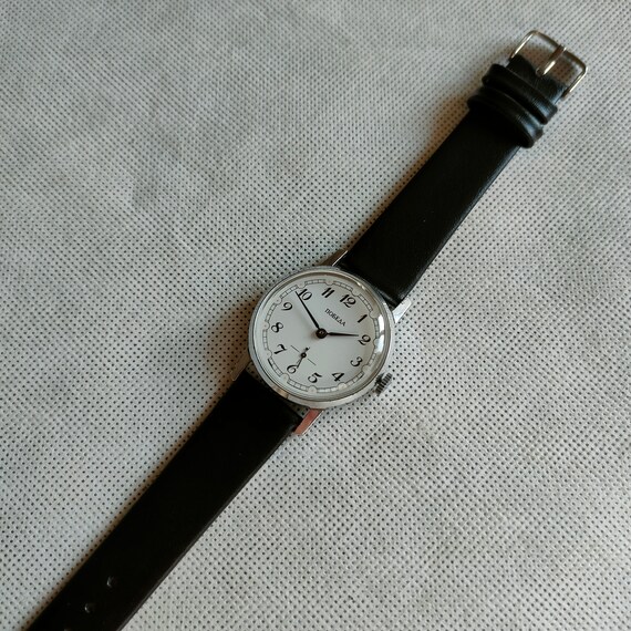 Vintage watch Pobeda "Victory", Soviet watch, whi… - image 3