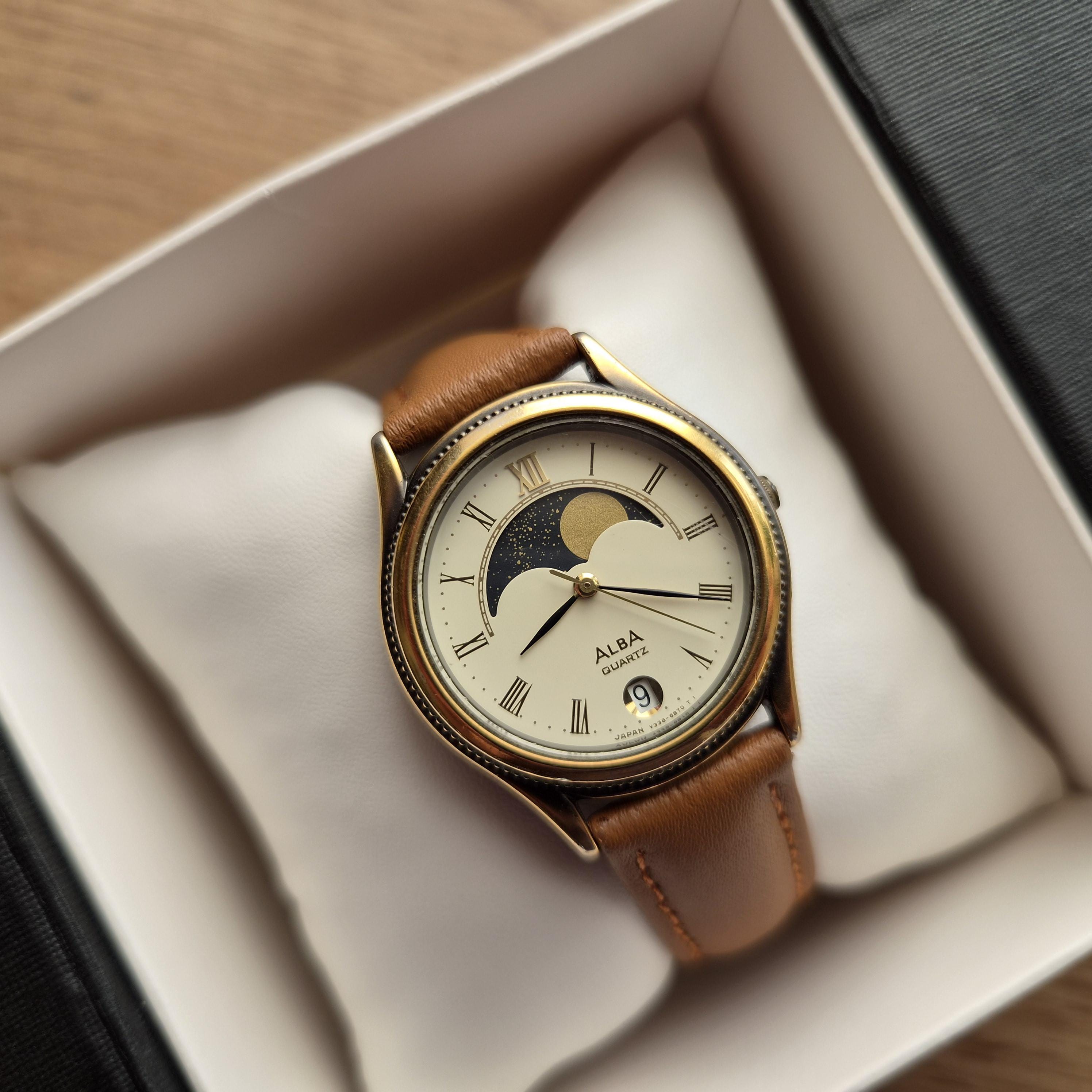 Alba Moon Seiko - Etsy