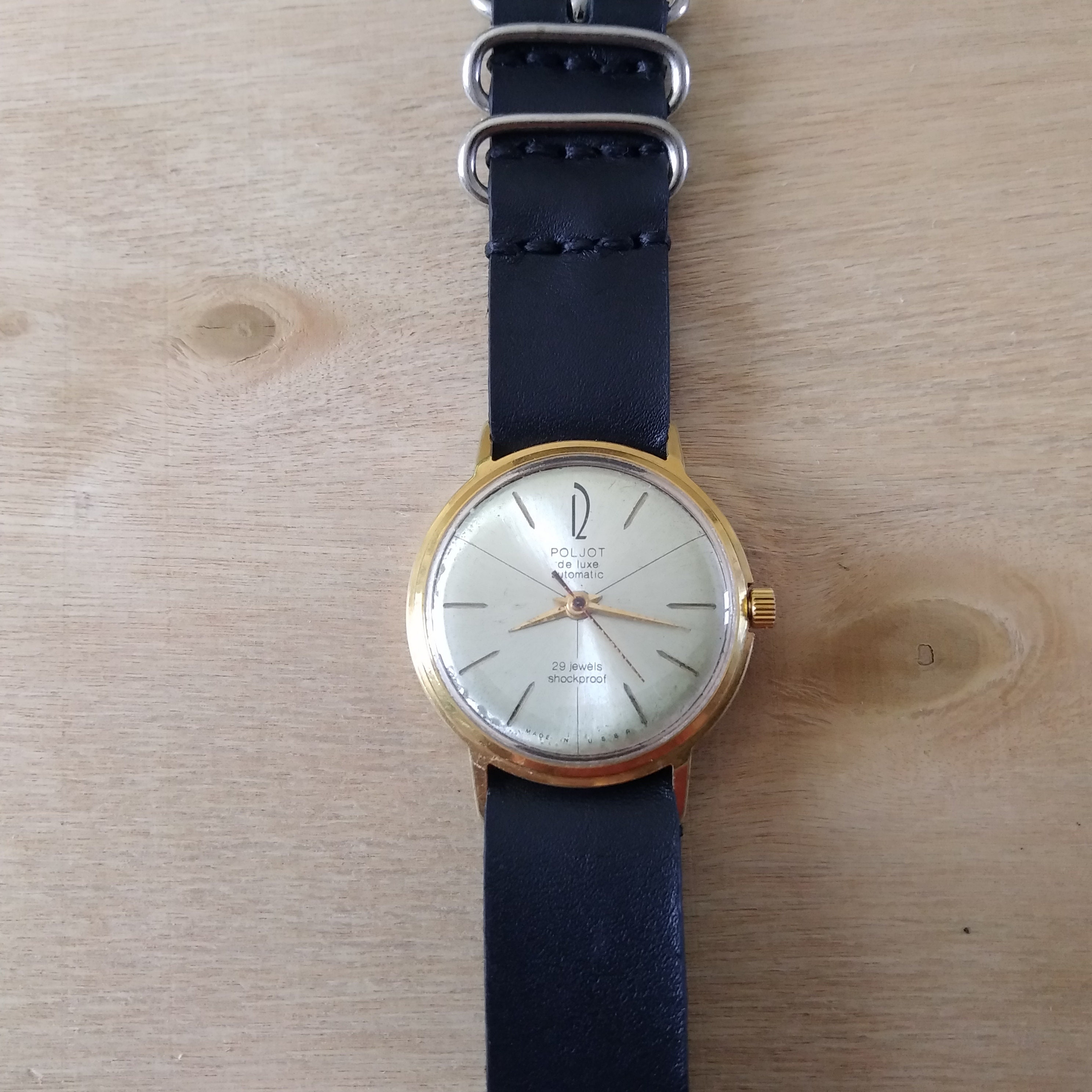 POLJOT DE LUXE Watch, Poljot Automatic Watch, Ultra Rare
