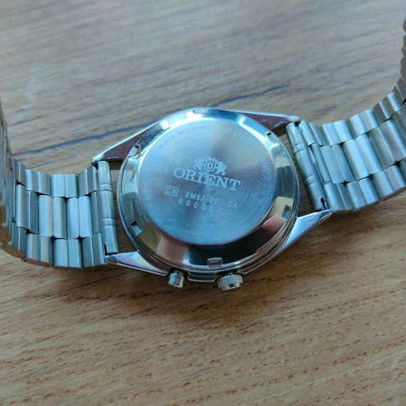 Vintage orient watch, automatic watch, japan watc… - image 8