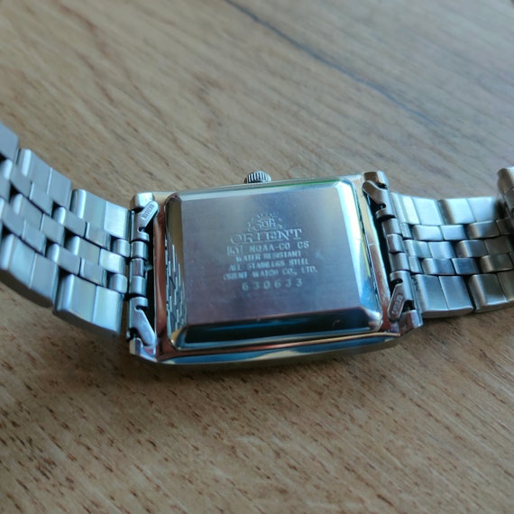 Square Orient watch, Automatic mechanical watch, … - image 9