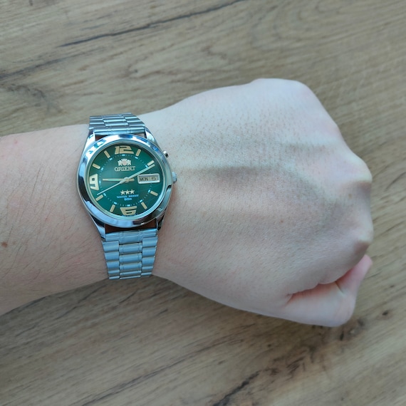 Vintage orient watch, automatic watch, japan watc… - image 9