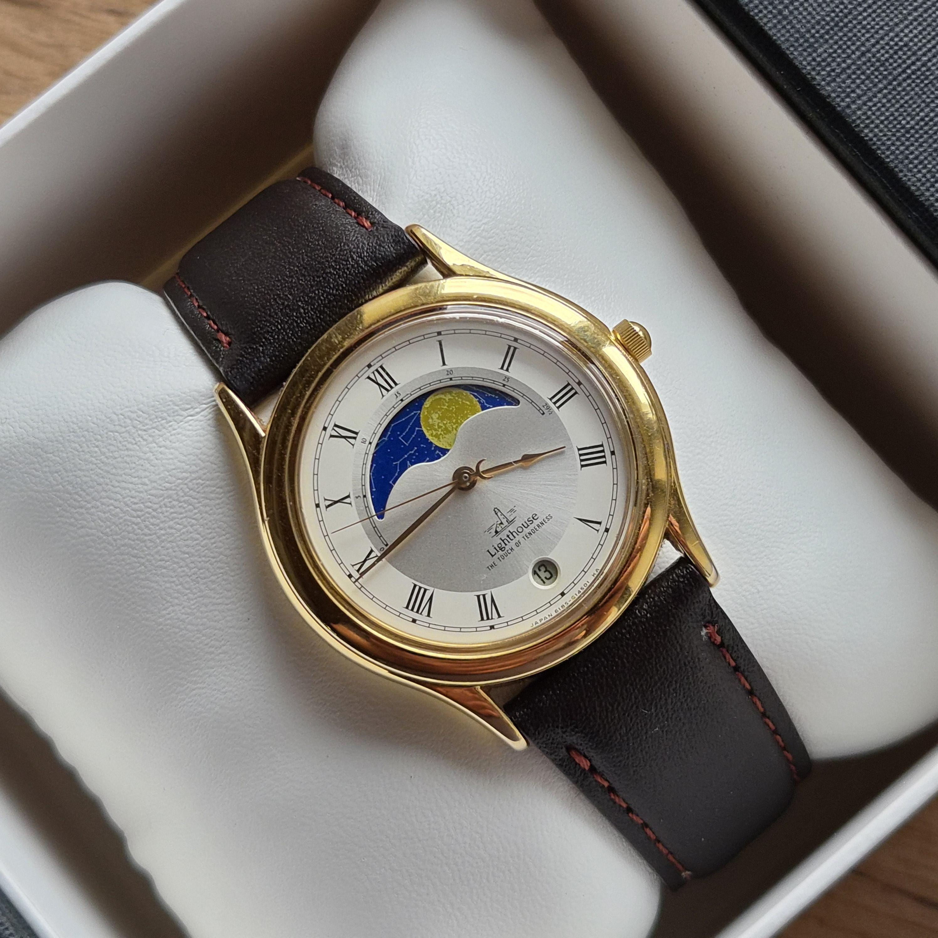 Citizen Lighthouse Watch Moonphase - Etsy