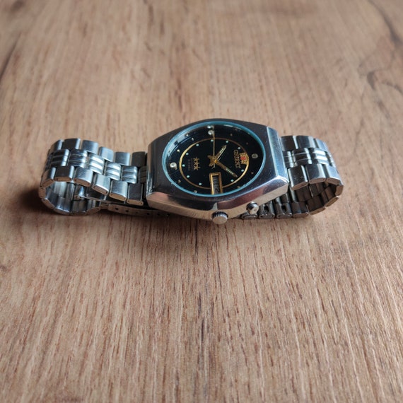 Orient black watch, Mechanical Automatic Watch Da… - image 5