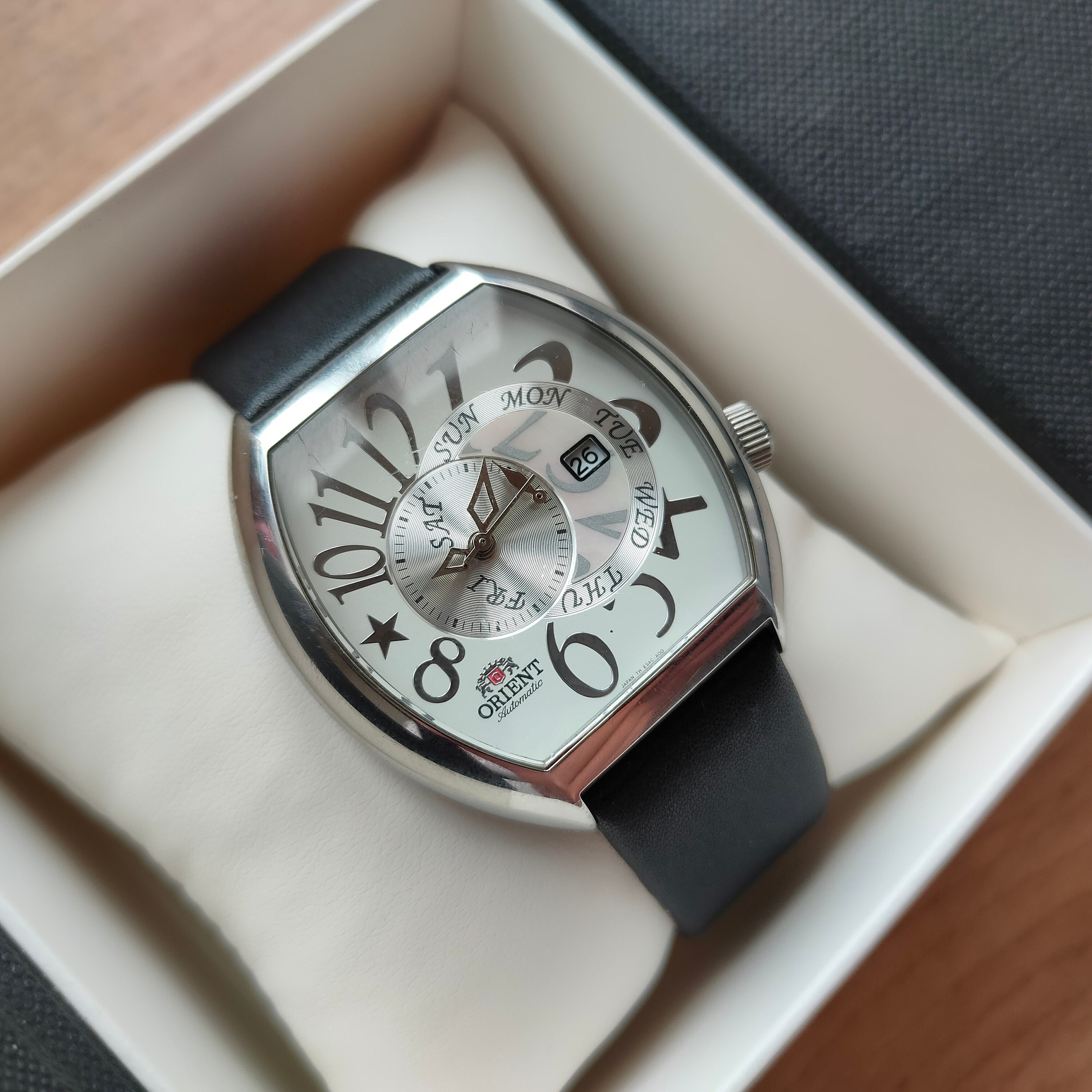 Square Orient Watch, Vintage Watch, Automatic Watch, Japan Watch