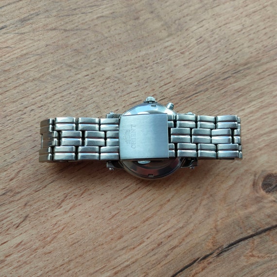 Vintage Orient TITANIUM watch, Black Orient watch… - image 7