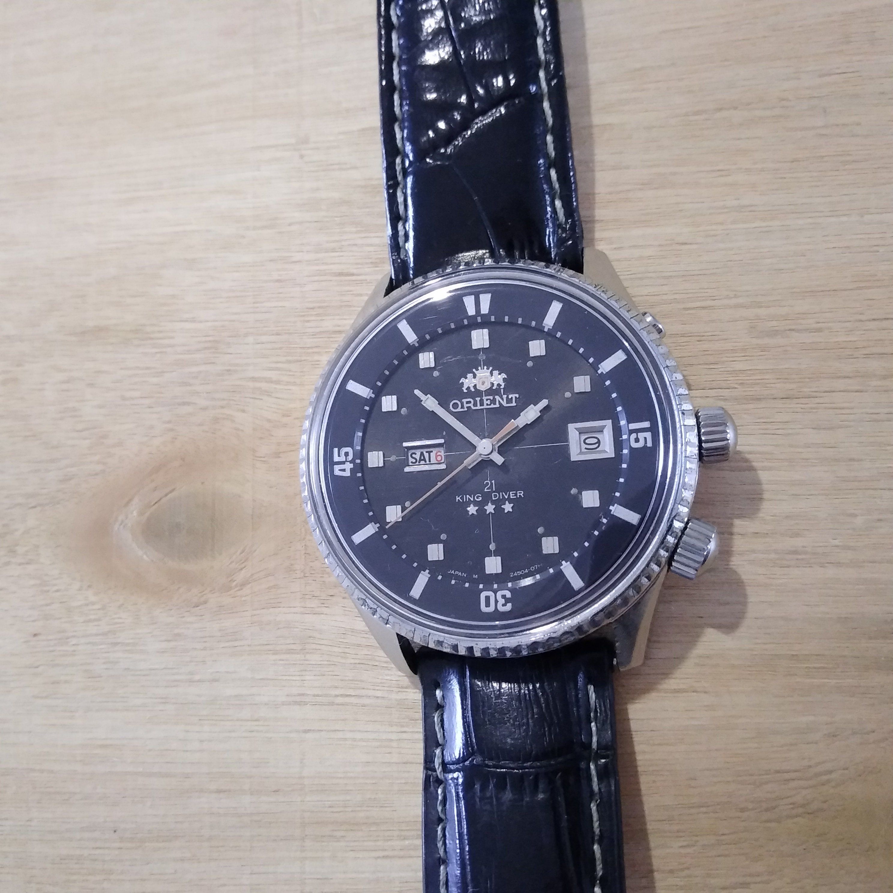 Ultra Rare Vintage Orient King Diver, Rare Model From 70s