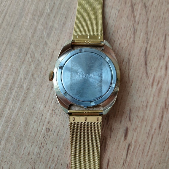 Sekonda vintage Soviet watch, brown watch, mechan… - image 9