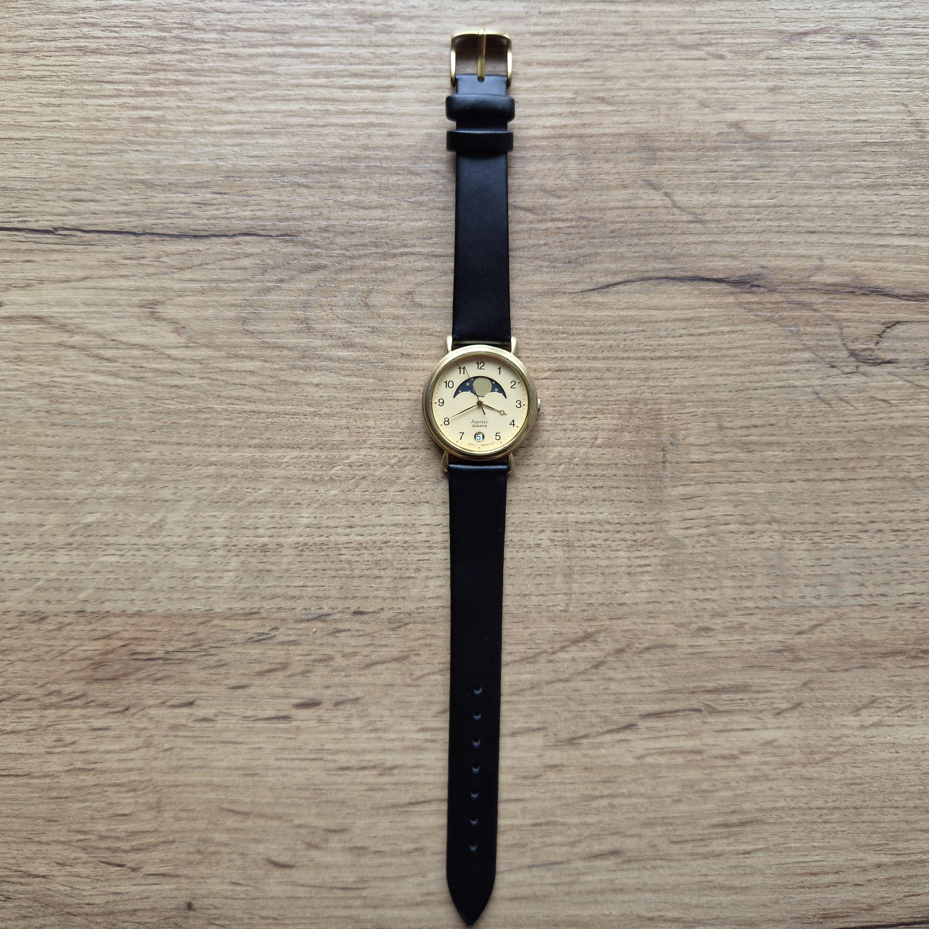 Orient Jupiter Watch With Moon Phases Calendar, Moon Watch