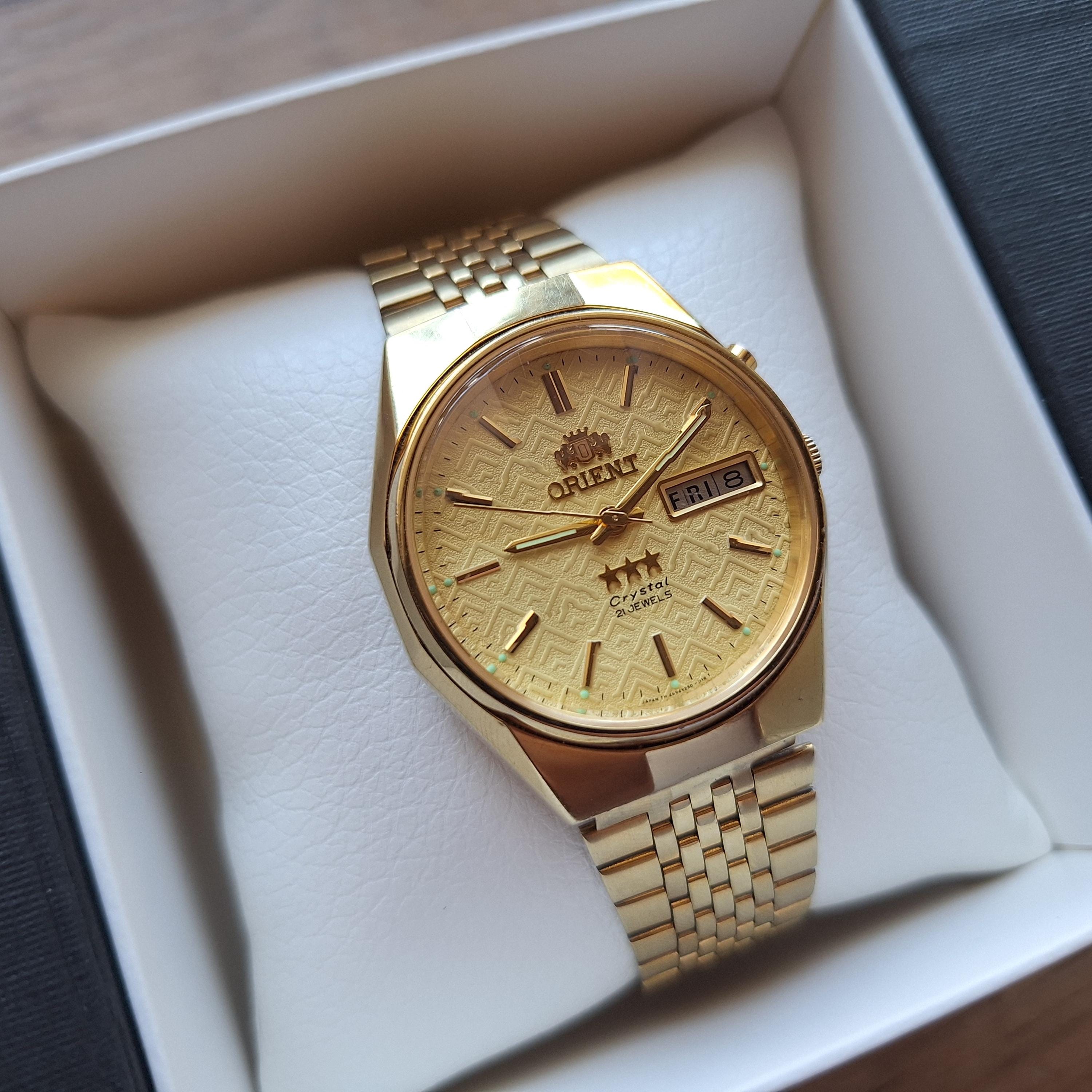 ORIENT 515109015 ORIENT オリエント Crystal 21 JEWELS 腕時計 