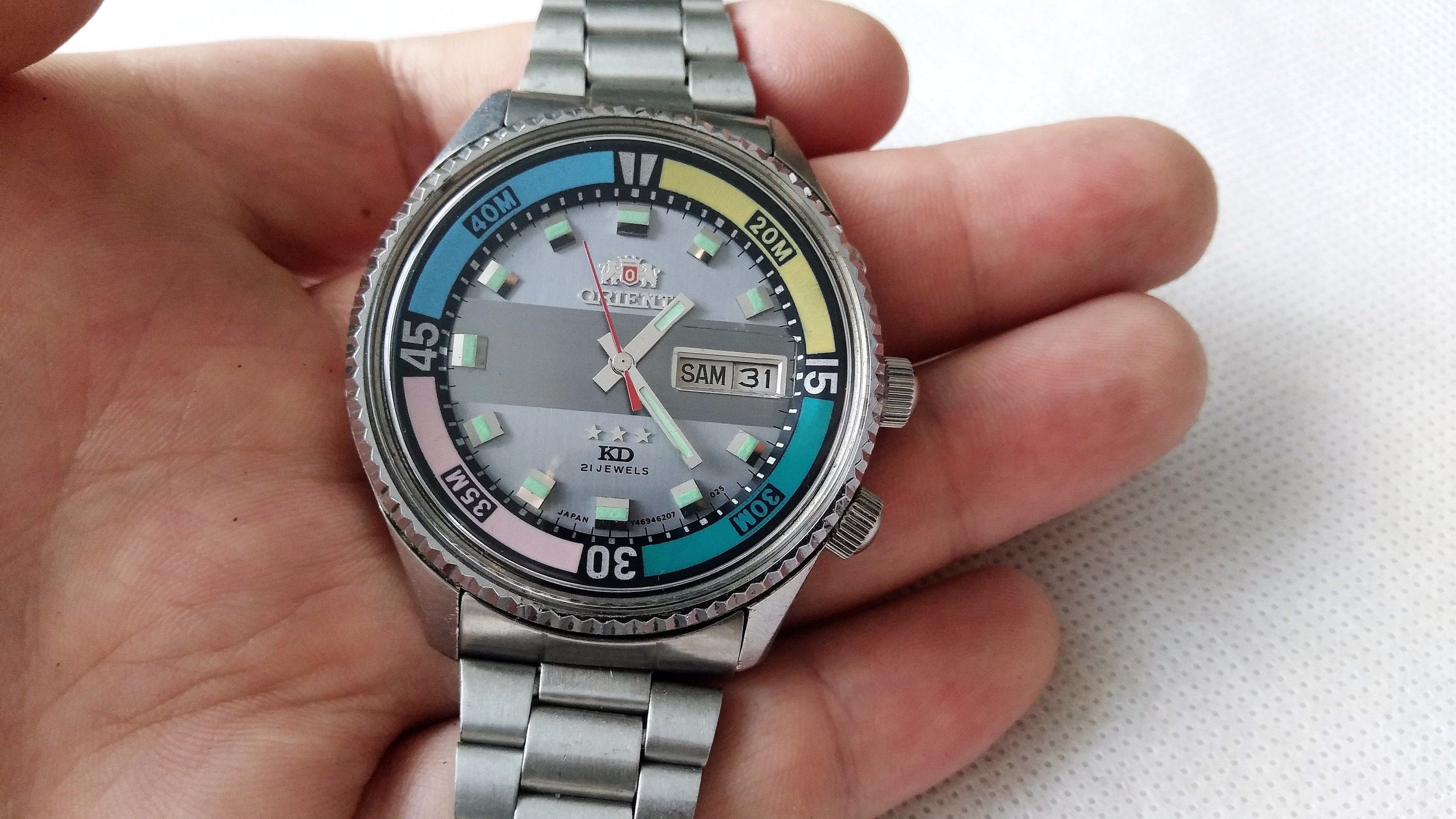 Orient King Diver Watch, Vintage Orient Watch, Orient KD, Automatic Watch, Japan Watch, 1970s Watch - Etsy Hong Kong Orient King Diver Watch, Vintage Orient Watch, Orient KD, Automatic Watch, Japan Watch, 1970s Watch - Etsy Hong Kong