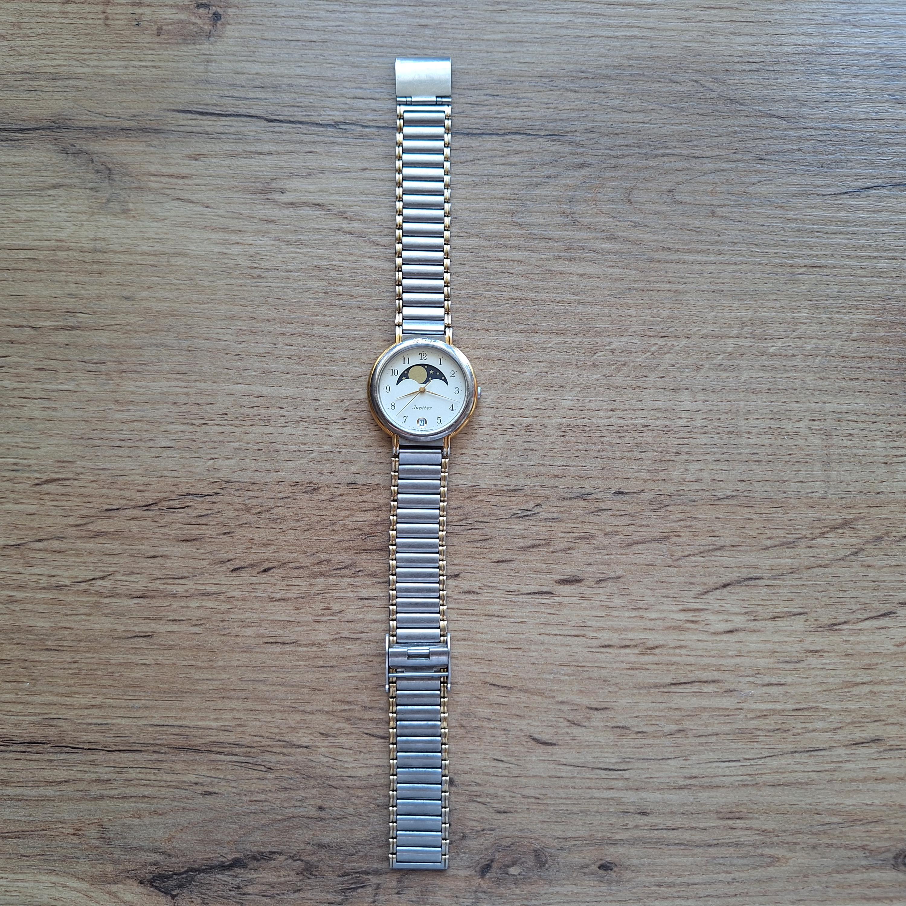 Orient Jupiter Moonphase Watch, Quartz Watch, White Watch, Shows