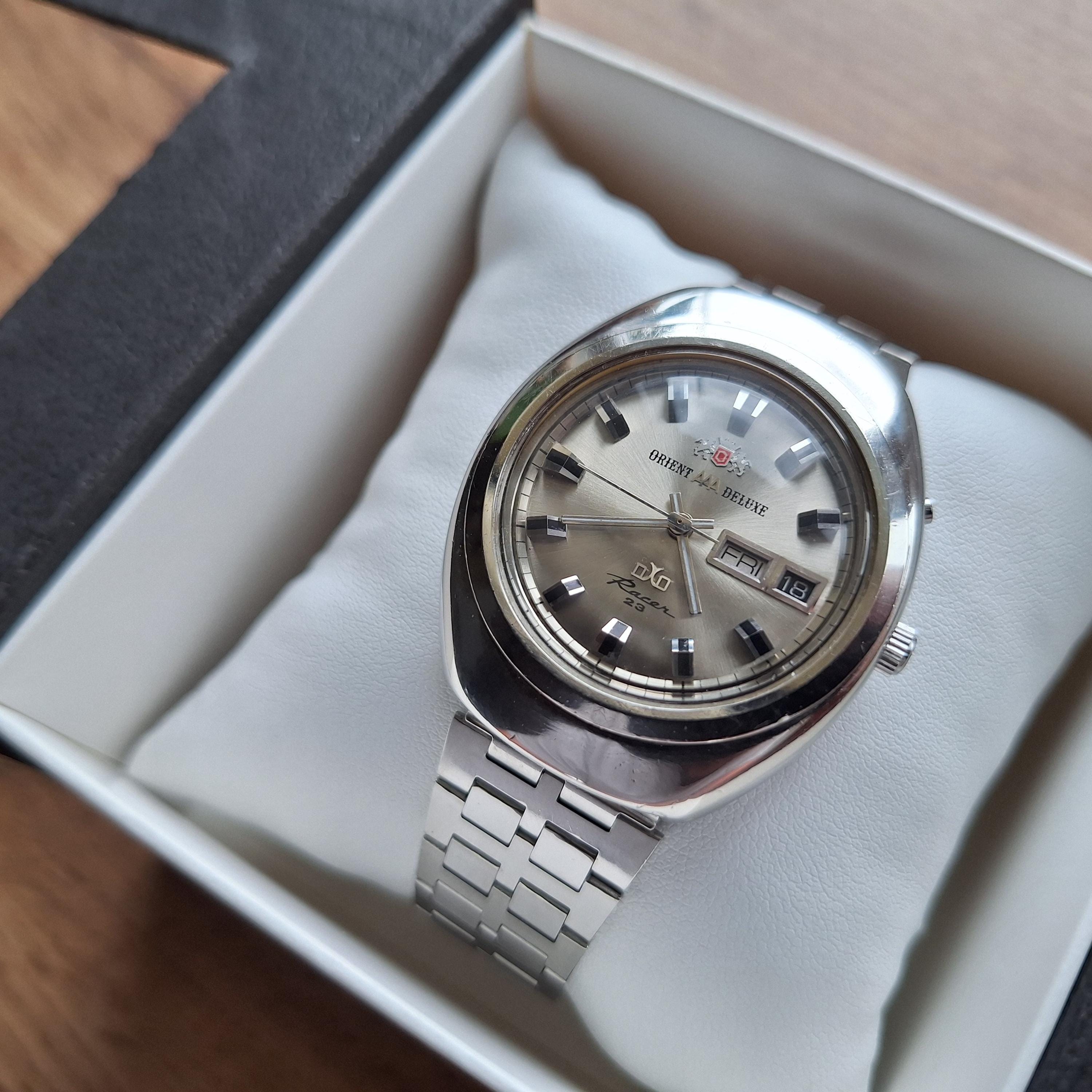 ORIENT DELUXE AAA Racer23 ヴィンテージ 腕時計 自動巻 楽天市場】【送料・代引き手数料無料】腕時計 美品デッド