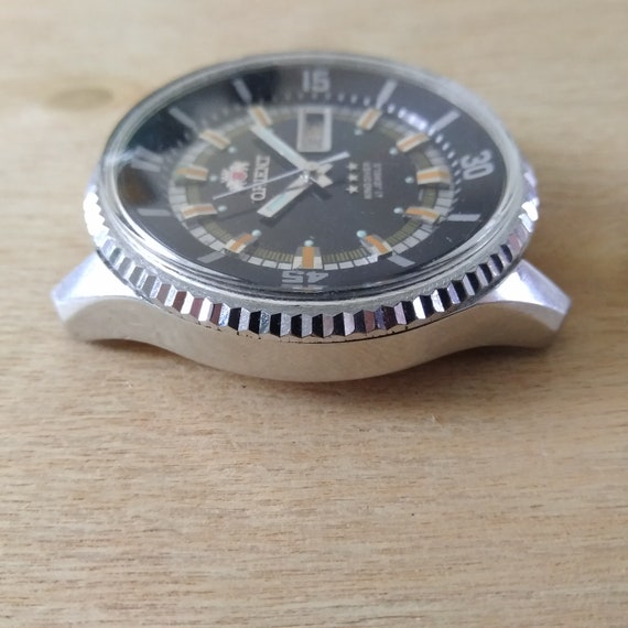 Ultra rare Vintage Orient King Diver watch, Rare … - image 7