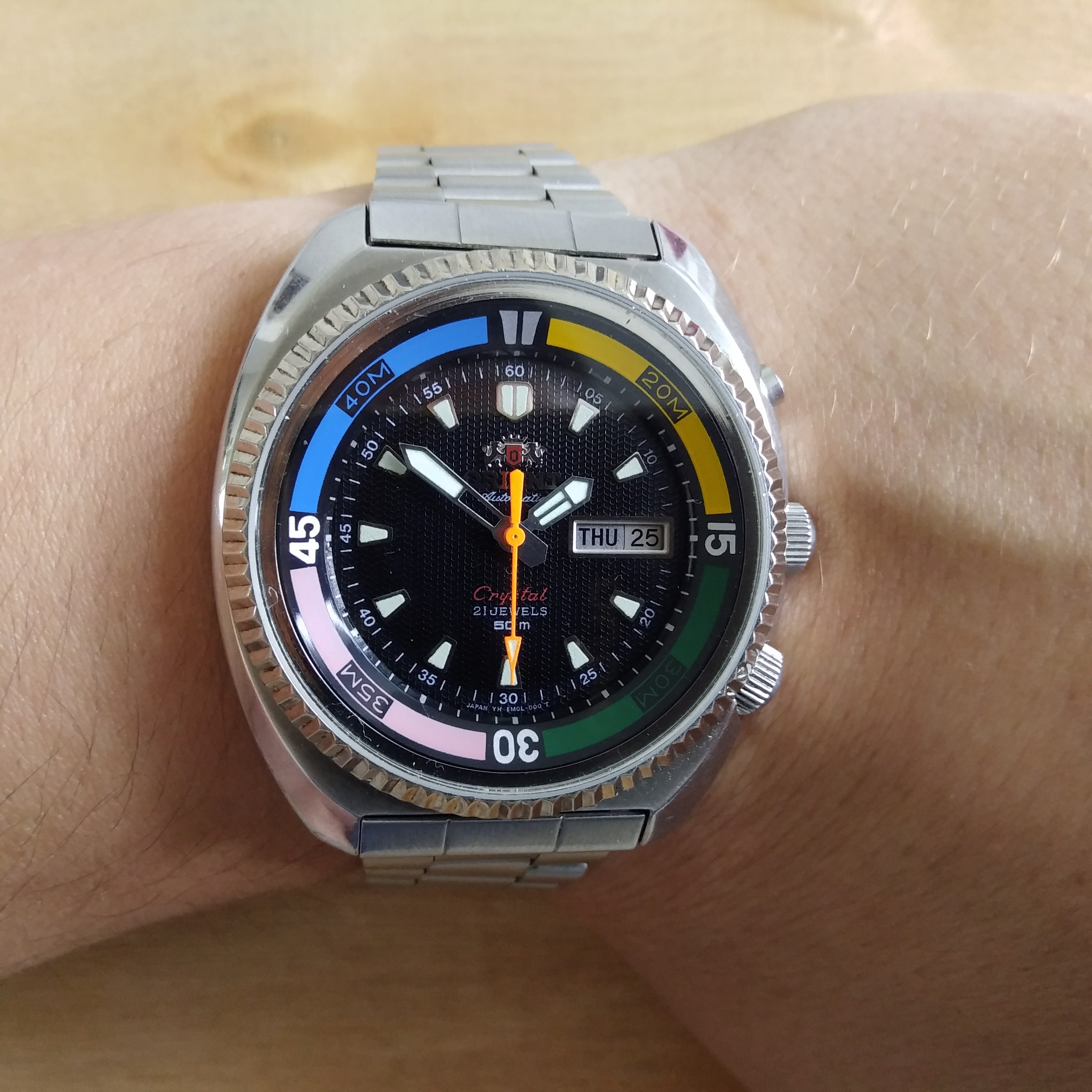 Rare Vintage Orient Diver Watch, Automatic Watch, Original