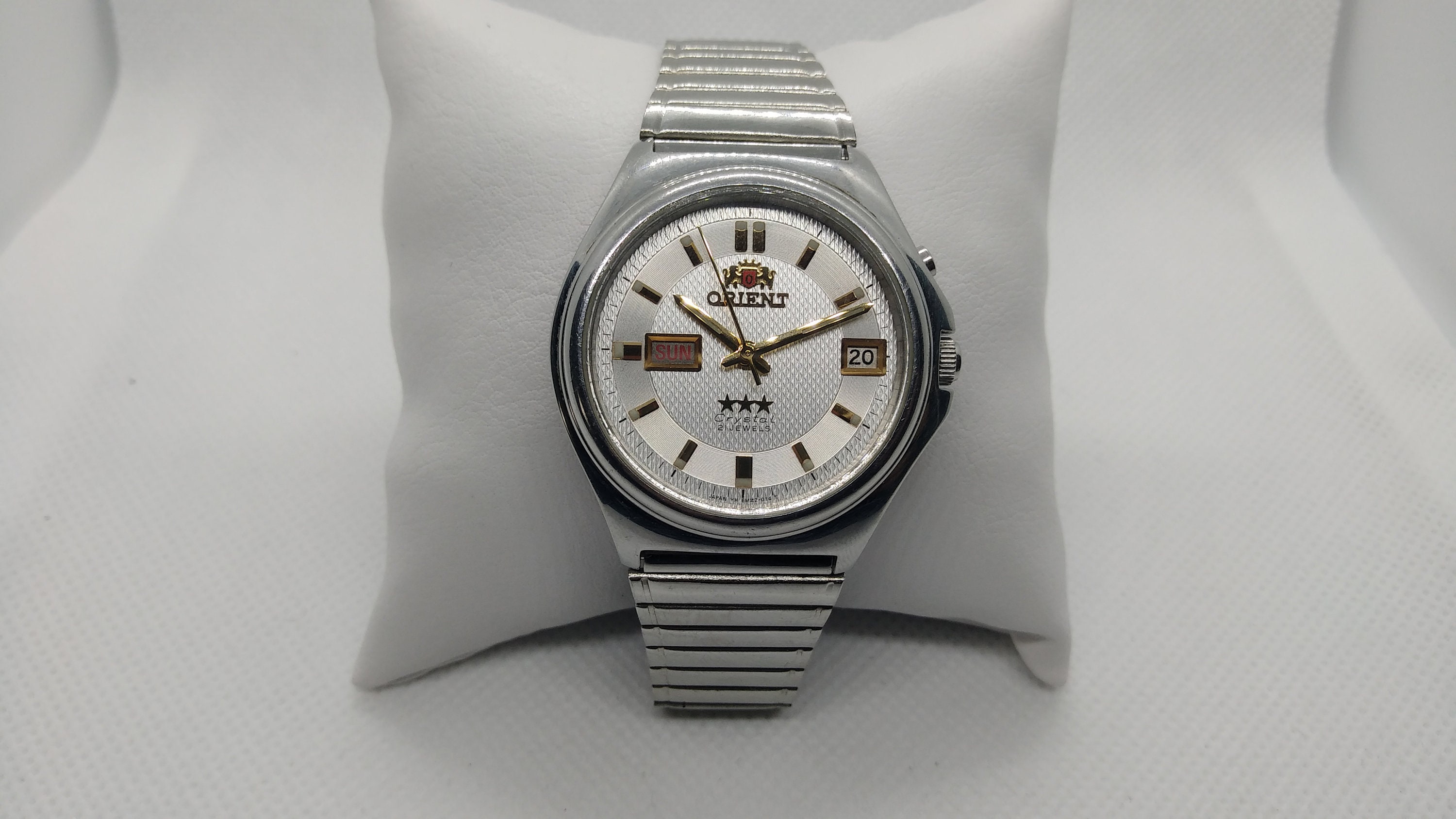 Vintage JAPAN ORIENT 17 Jewels Manual Men's Watch | eBay