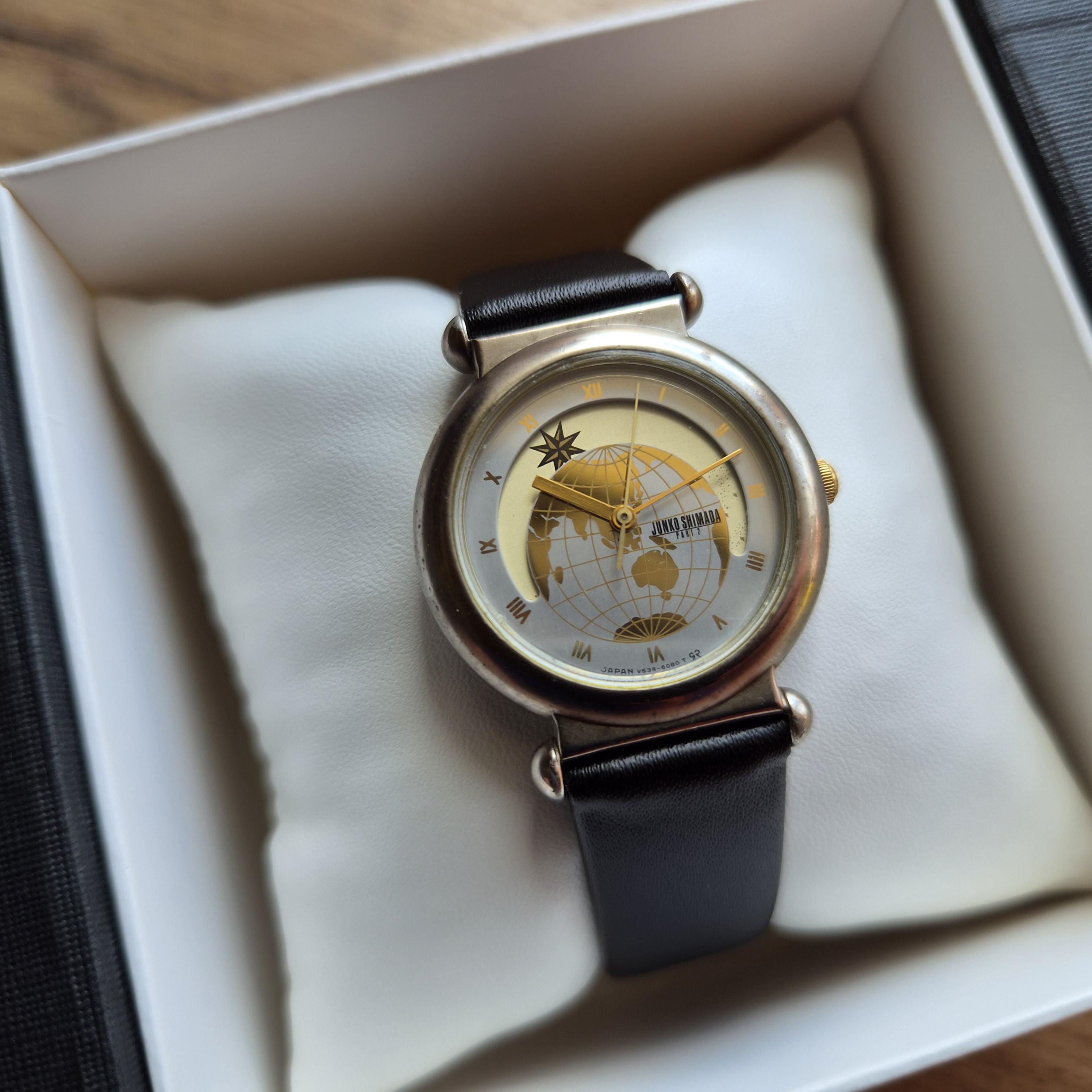 Junko Shimada Day Night Watch, Quartz Watch With Day Night