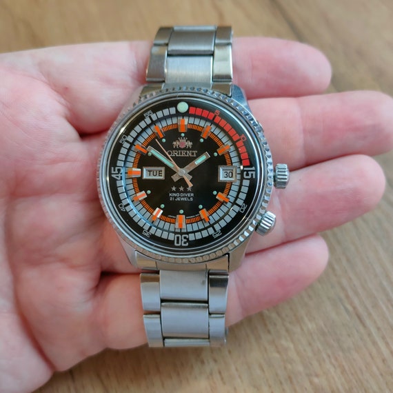 Orient King Diver Vintage watch, Rare model from … - image 8