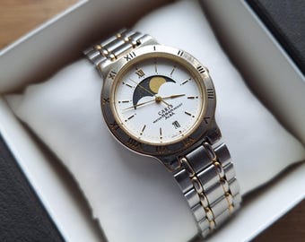 ALBA セイコー カリブ ムーンフェイズ ウォッチ、リアルムーンフェイズ