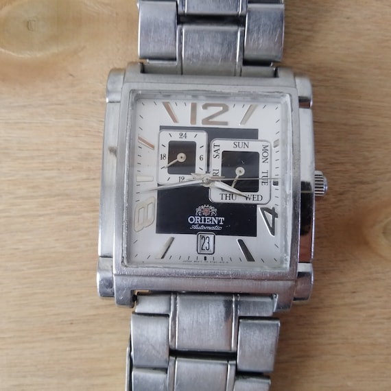Orient square watch, vintage orient, Automatic Wa… - image 6
