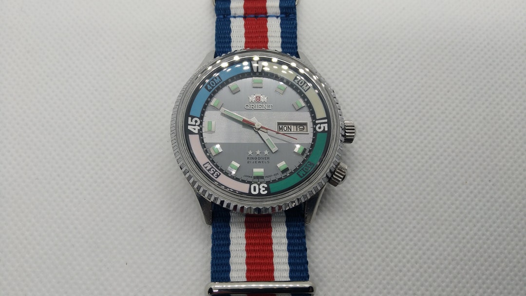 Orient King Diver Watch, Vintage Orient, Orient KD, Automatic