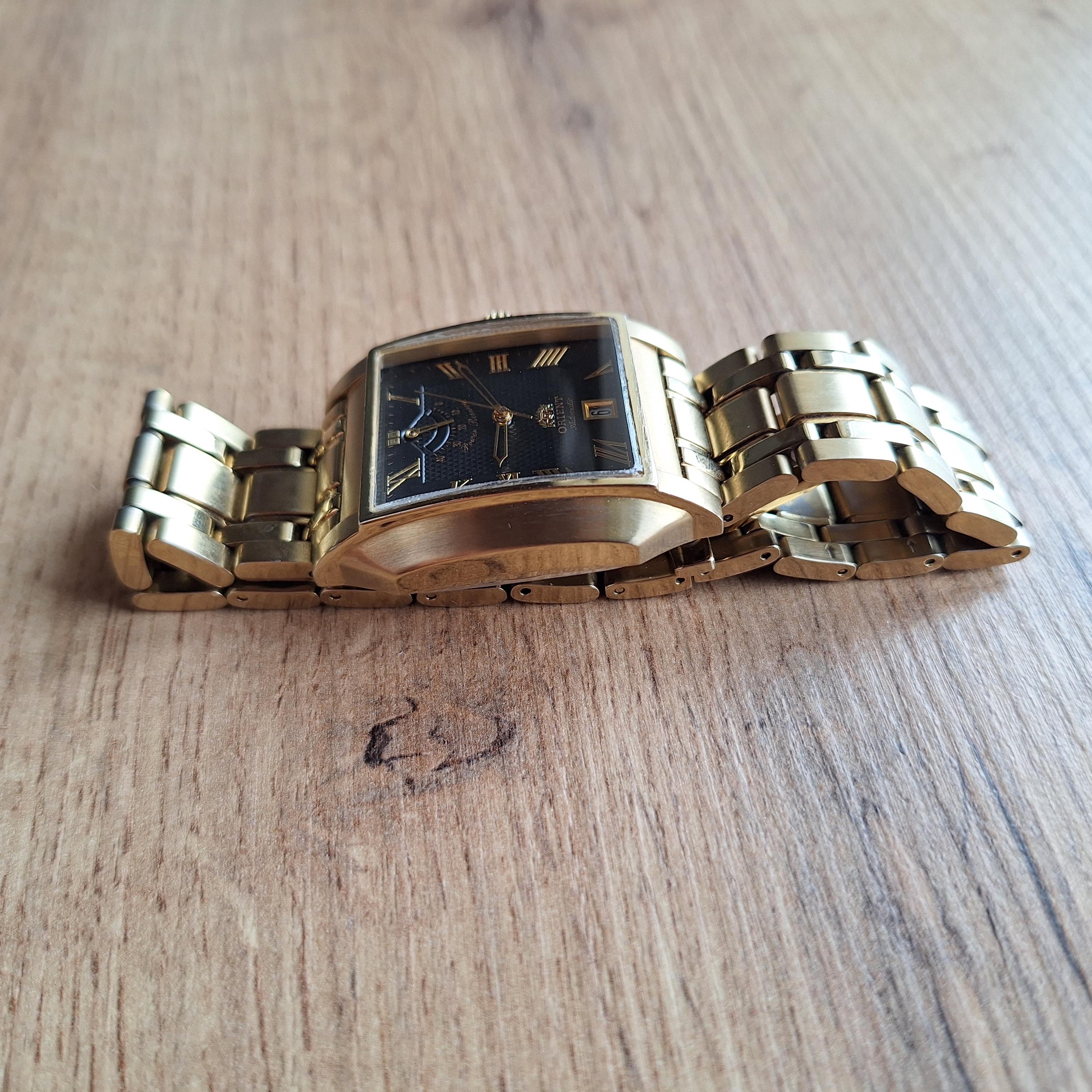 Buy Orient Tank Power Reserve Watch, Square Orient Panzer