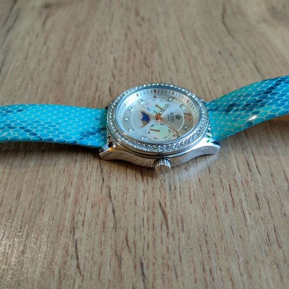 Royal London Moonphase watch, Quartz watch, Real … - image 6