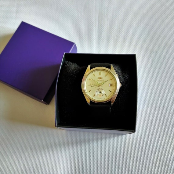 Orient watch, Mechanical Automatic Watch, Japan w… - image 3