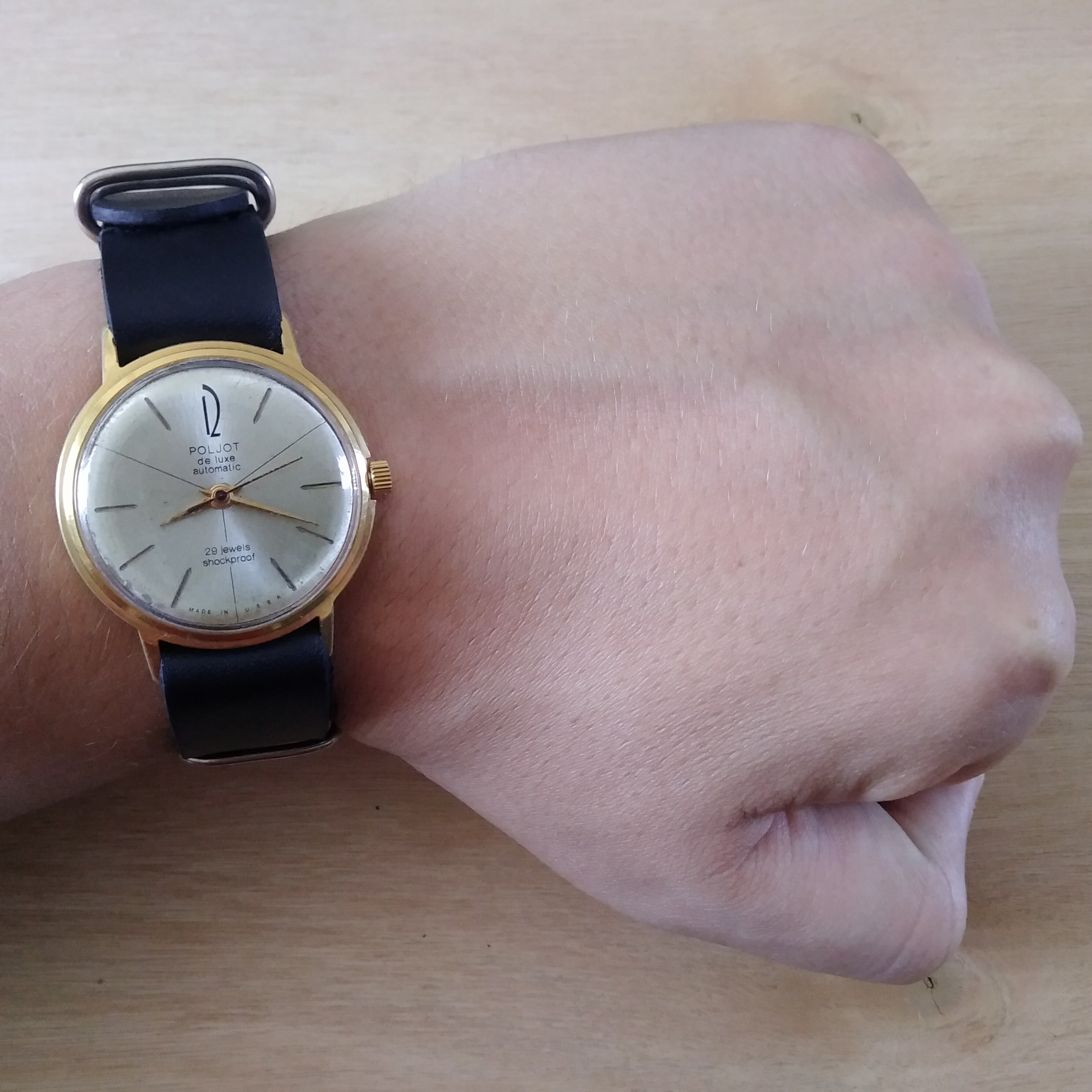 POLJOT DE LUXE Watch, Poljot Automatic Watch, Ultra Rare