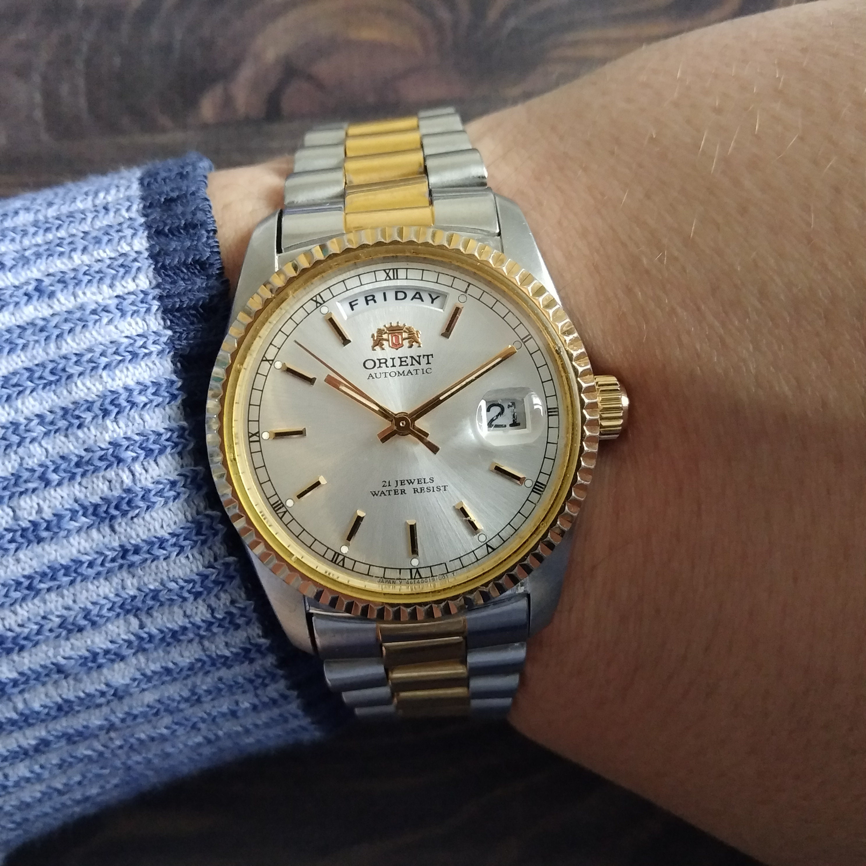 Rare Vintage Orient PRESIDENT Automatic watch 21 JEWELS Etsy