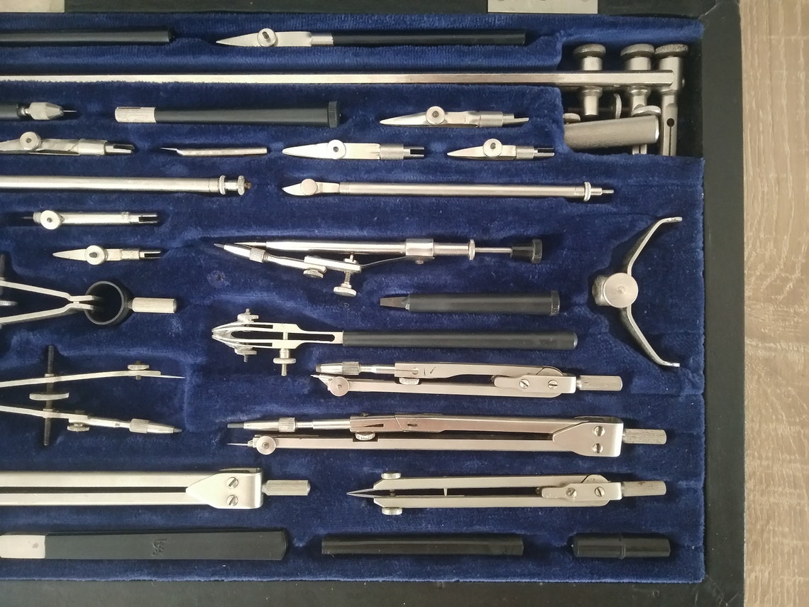 Professional Drawing Set Drafting tools Drafting Set | Etsy