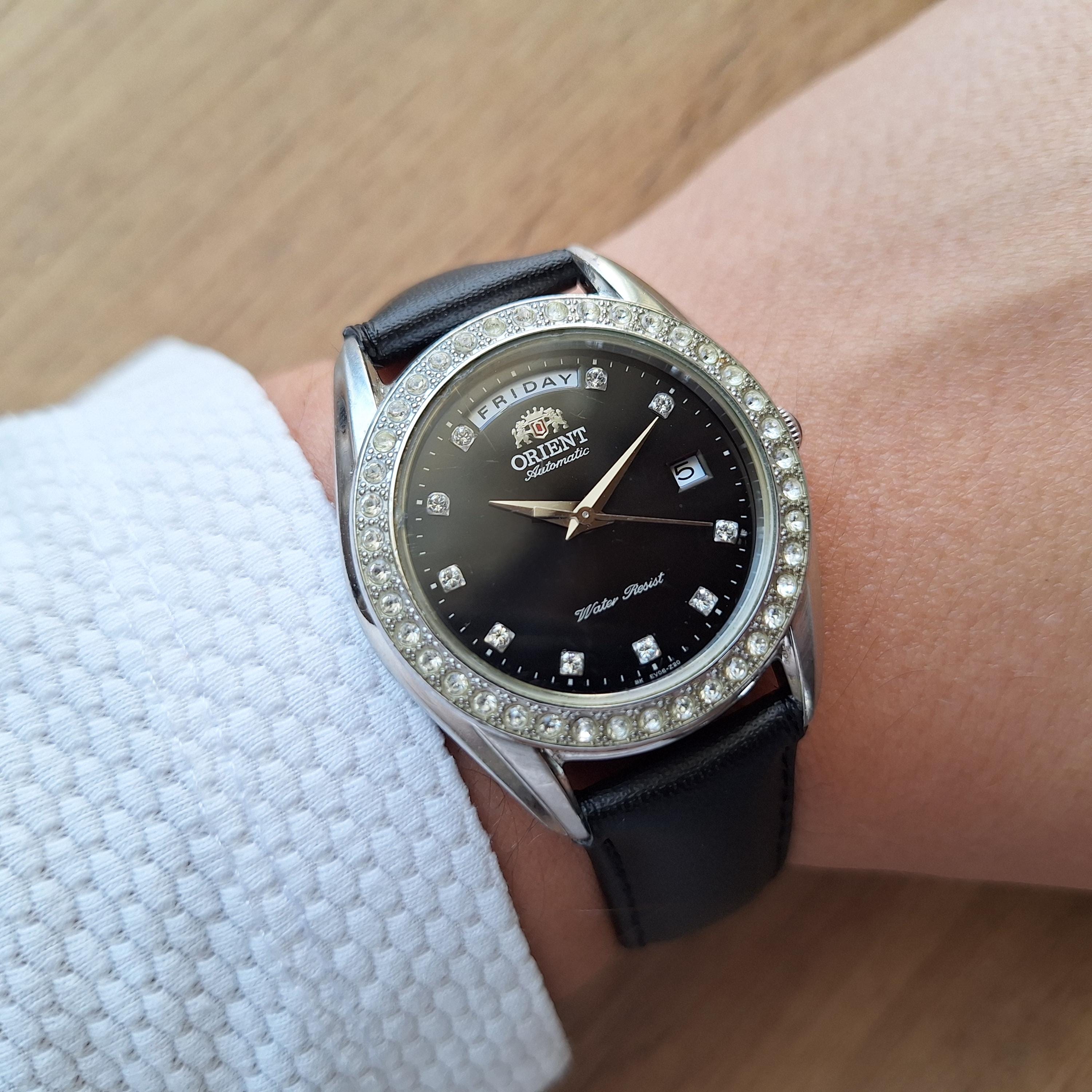 Rare Vintage Orient PRESIDENT Watch Day Date Watch Orient Automatic Watch Original Japan Watch Classic Watch Black Watch Etsy