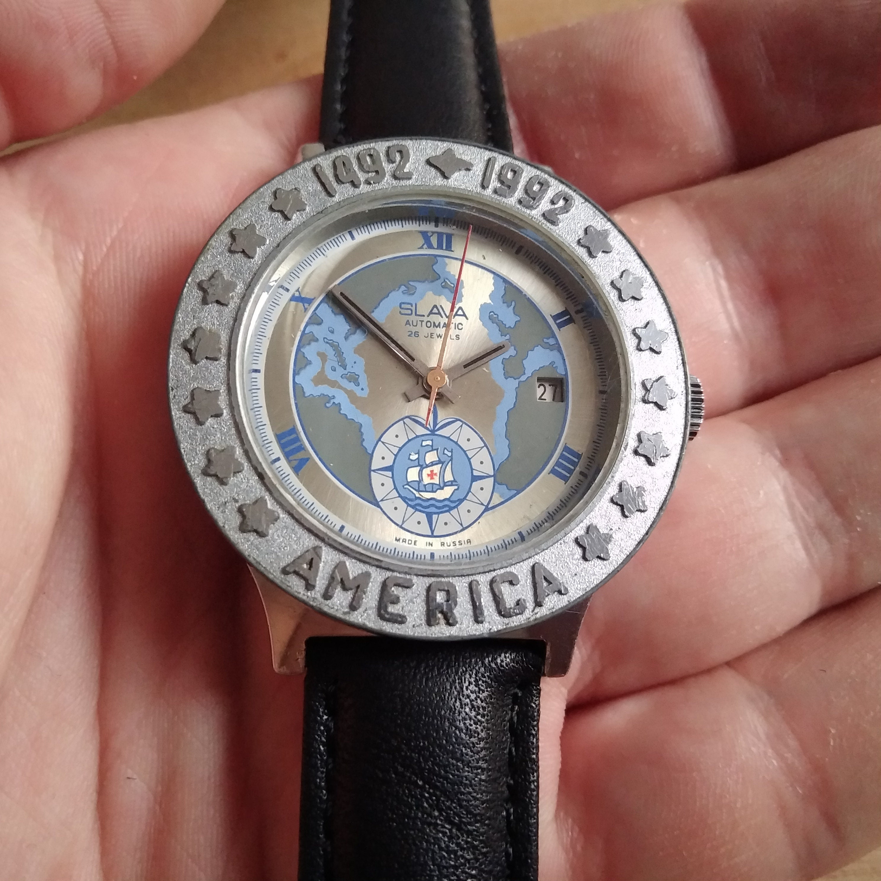 Orologio raro SLAVA AMERICA America scoperta orologio | Etsy Italia