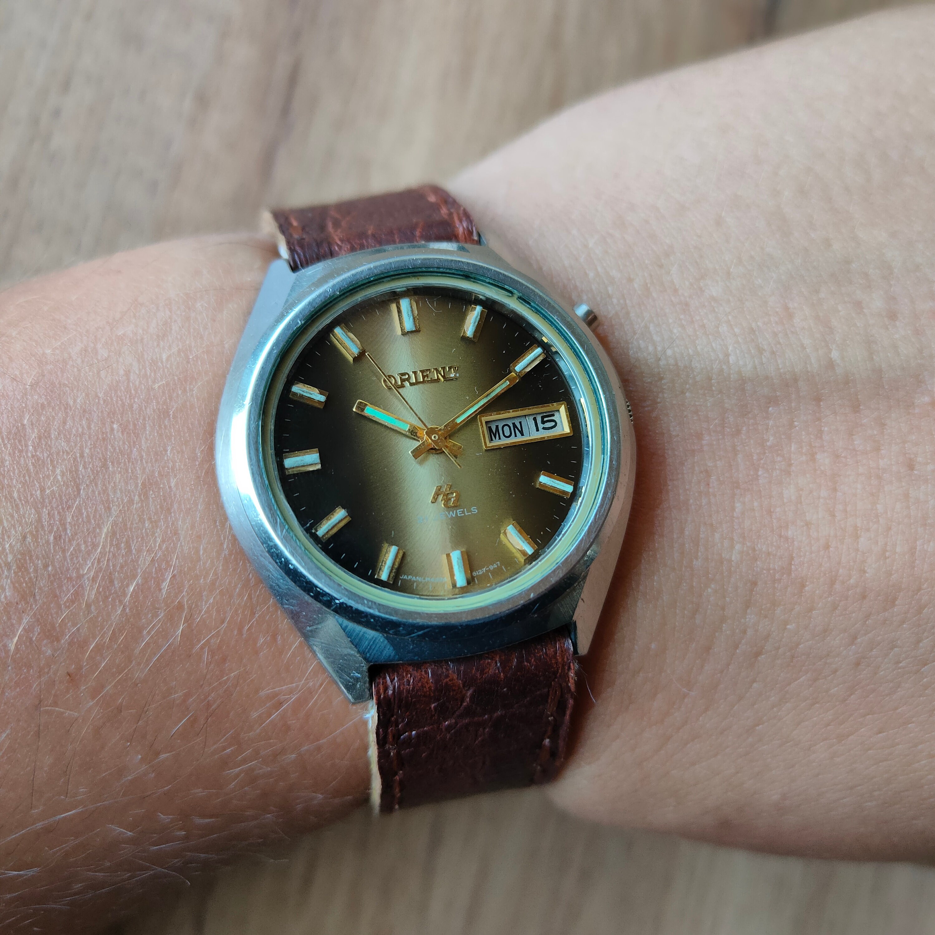 Orient Hiace Automatic Watch, Vintage Orient Watch