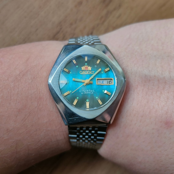 Orient Women'S Silver Minimatic Crystal 21J | eBay
