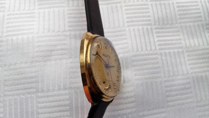 Raketa ROCKET watch, classic wristwatch, Original mens wrist watch, USSR watch image 4