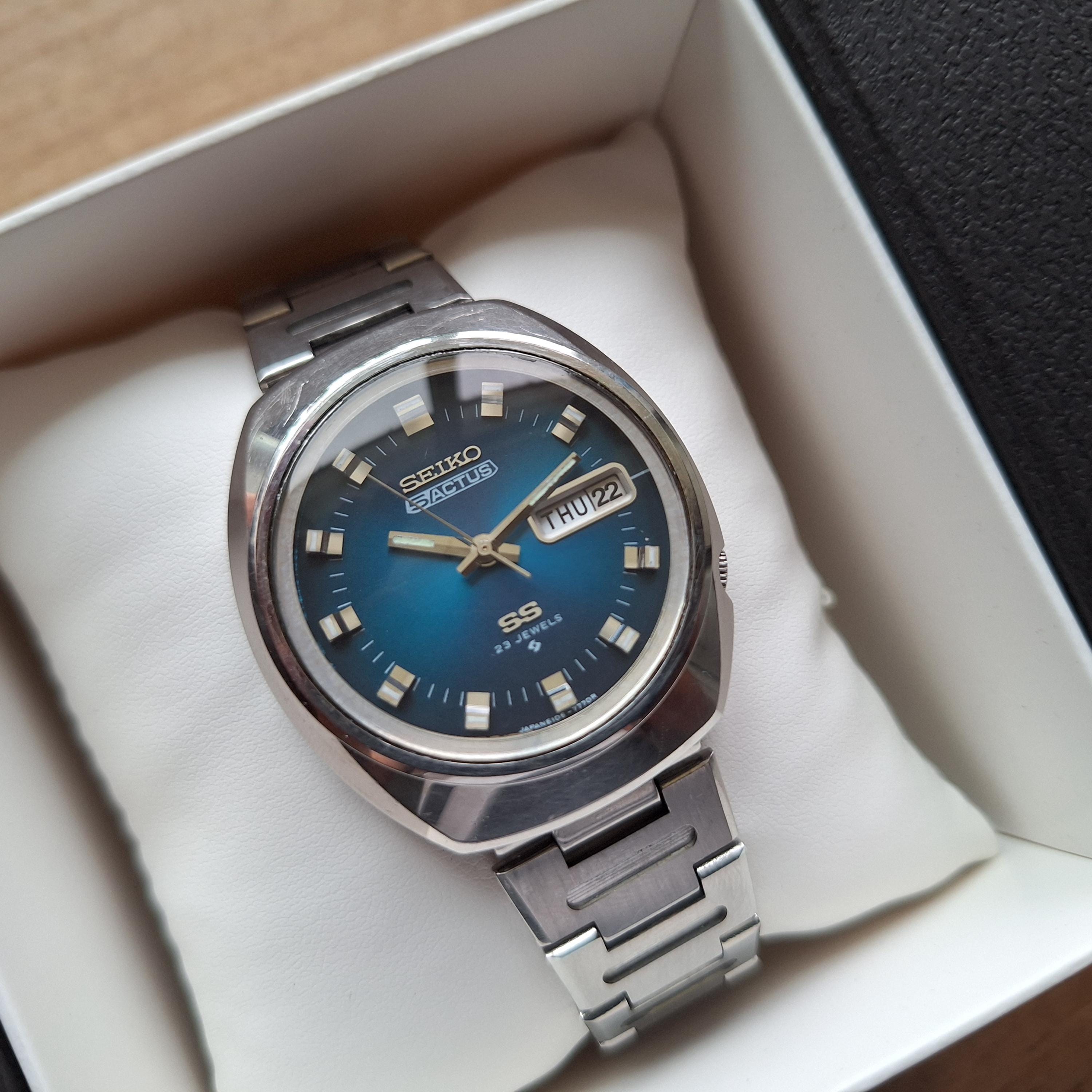 希少！動作良好 1973年製 SEIKO ACTUS 6106-7590 23石 J-8748| セイコー 6106-7590 ファイブ アクタス 23石 SEIKO