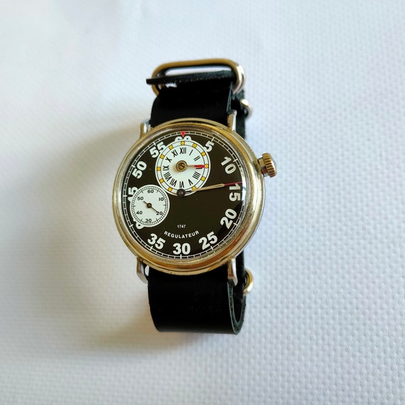 Rare Molnija REGULATOR, Vintage watch, mechanical… - image 9