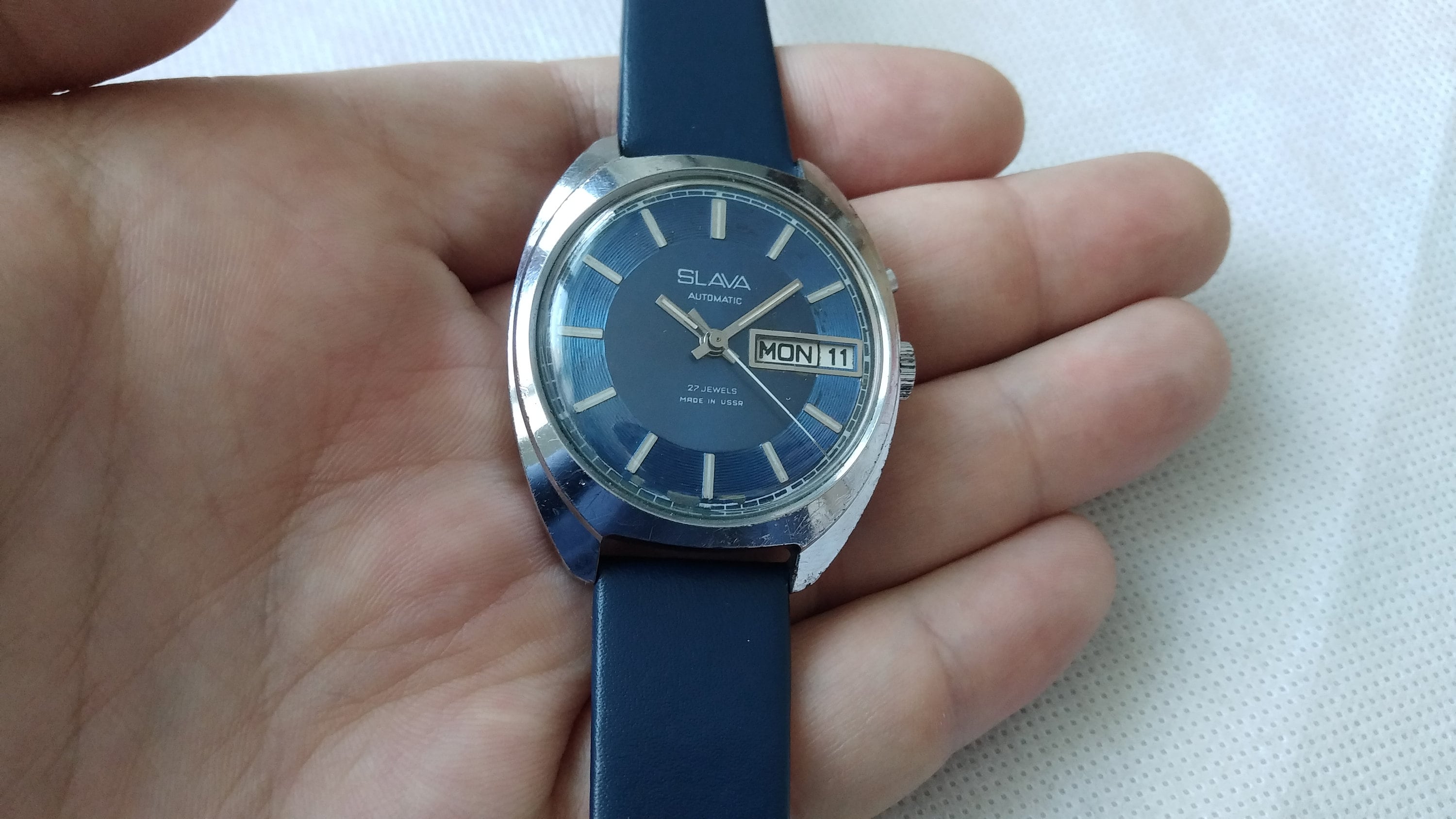 SLAVA Watch Vintage Watch SLAVA AUTOMATIC Watch 27 Jewels | Etsy