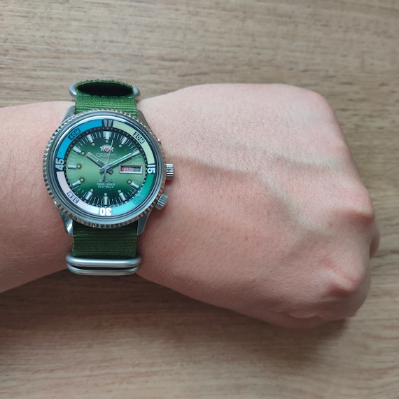 Orient King Diver Day Date Sub 40 Mt, 1980 - Vecchio E Bello - Foto 12