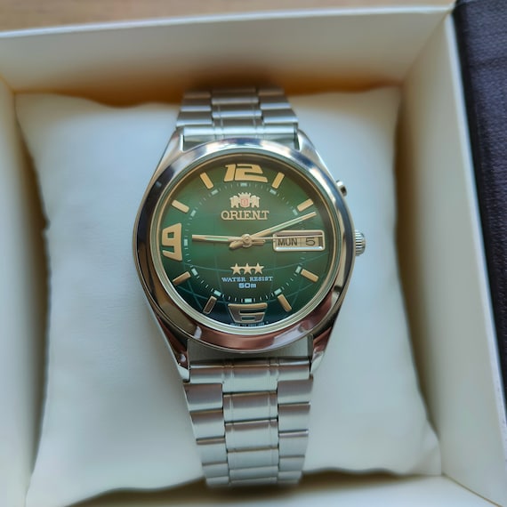 Vintage orient watch, automatic watch, japan watc… - image 10