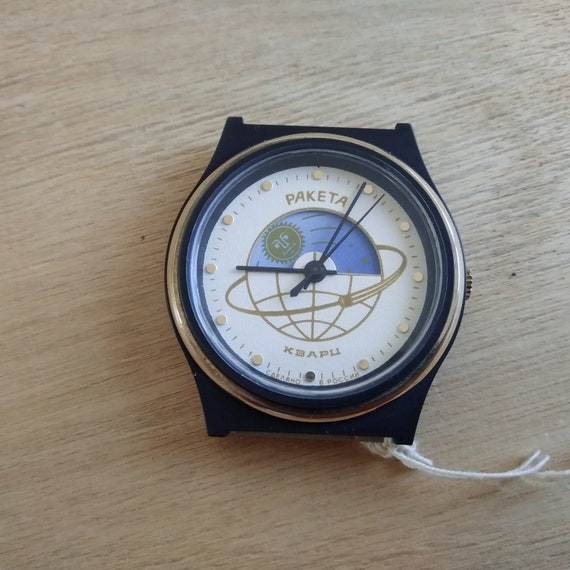 NEW NOS Raketa, day night watch, raketa quartz, s… - image 3