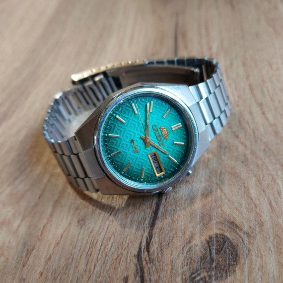 Vintage Orient Crystal Watch Japan Watch Automatic Watch Etsy