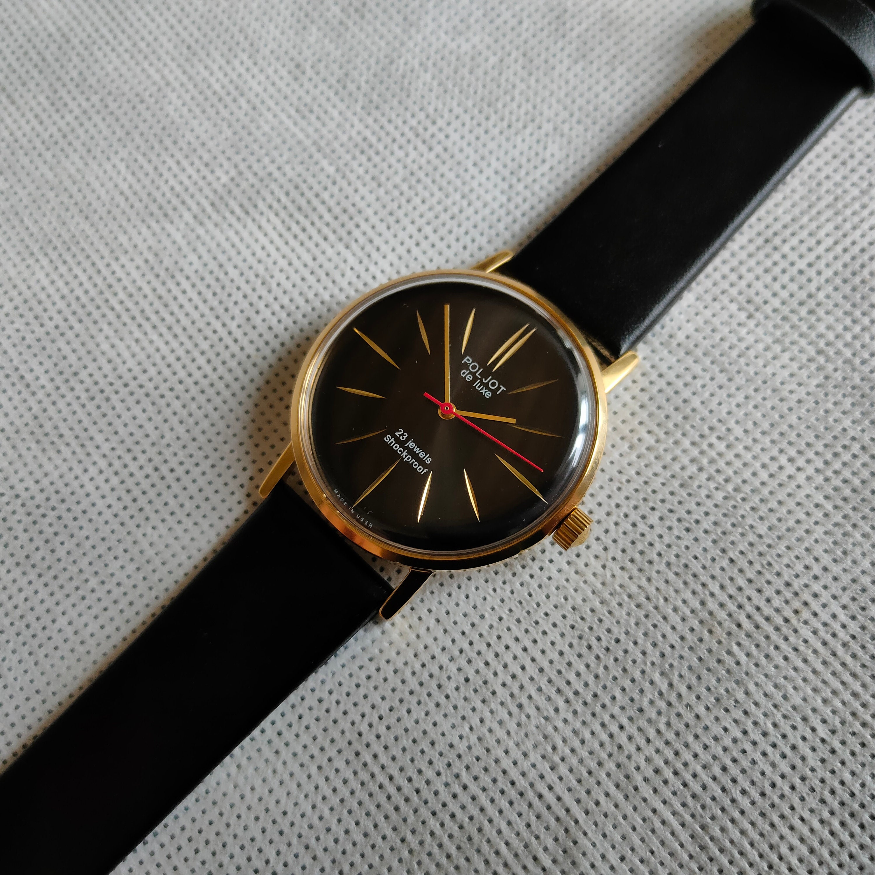 Vintage Watch Poljot, Poljot De Luxe, Ultra Rare Watch Vintage Watch Poljot, Poljot De Luxe, Ultra Rare Watch